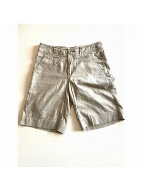 Giordano Linen Women's Beige Shorts Size 25